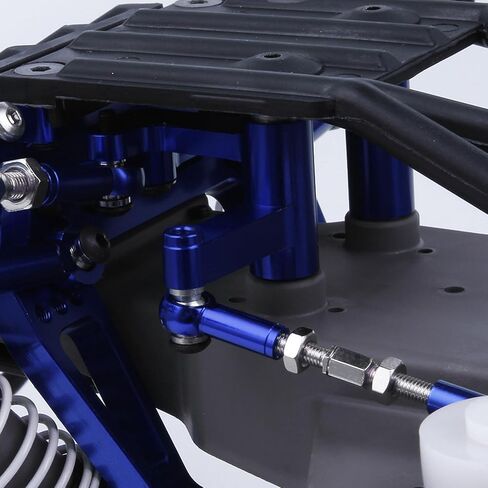 HobbyPark Aluminum Steering Bellcranks, Drag Link for 1/10 Traxxas Slash 2WD / Rustler VXL/Bandit, Replaces Part 3743 (Red) in Saudi Arabia