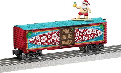 Lionel Surfing Santa O Gauge Model Train Boxcar in Saudi Arabia