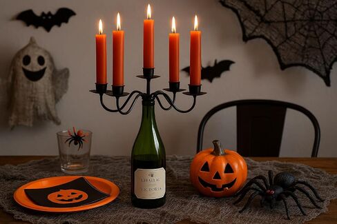Oenophilia Afterglow Bottle Candelabra, 5 Tapers in Saudi Arabia