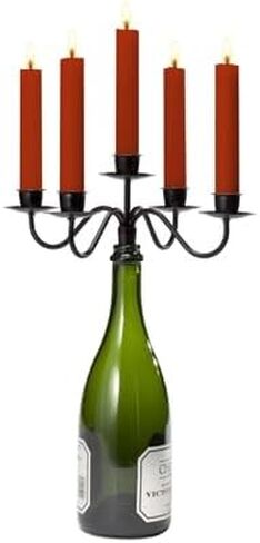 Oenophilia Afterglow Bottle Candelabra, 5 Tapers in Saudi Arabia