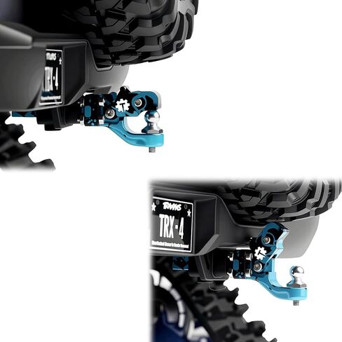 سبلاش أنودة معدنية RC الوفير وصلة وصلة سحب هوك استقبال عدة ل 1/10 Traxxas TRX4 90046 90047 محوري SCX10 II III Redcat Gen7 Gen8 RC الزاحف سيارة in Kuwait