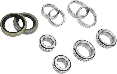 L68149 LM12749 Txle Wheel Hub Beas Kit، 10 قطع y مجموعة Bea الخارجية الداخلية مع احتكاك Duces لـ 1 1/16in Txles، ort لسحب Exence in Kuwait