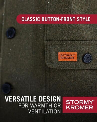 معطف Stormy Kromer Mackinaw - معطف خارجي للرجال في الطقس البارد in Saudi Arabia