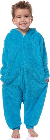 Sesame Street Union Suit Boy's Toddler Super Grover Costume Pajama Outfit (Super Grover, 4T) in Saudi Arabia
