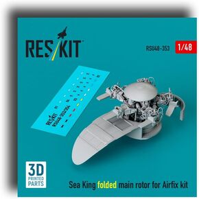 Reskit RSU48-0353 1/48 Sea King الدوار الرئيسي المطوي لمجموعة Airfix in Kuwait