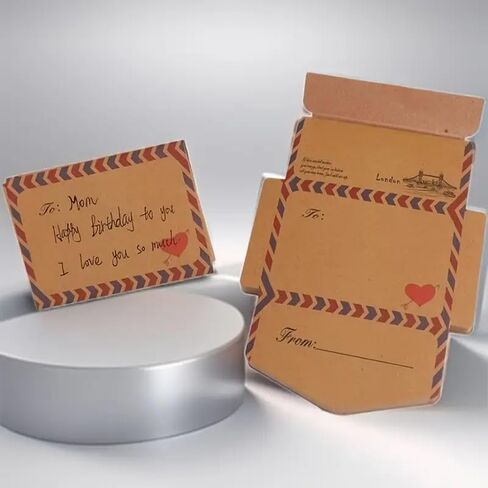 46 sheets/set Retro Vintage Kraft Paper Envelopes Mini Cute Kawaii Cartoon Stationery Post Letter Envelope Gifts in Saudi Arabia