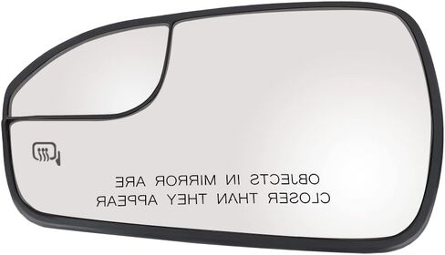 استبدال زجاج مرآة الجانب الأيمن للركاب لعام 2013 2014 2015 2016 2017 2018 2019 2020 Ford Fusion - مرآة محدبة للرؤية الجانبية الخارجية مع نقطة عمياء، استبدل DS7Z17K707B in Kuwait