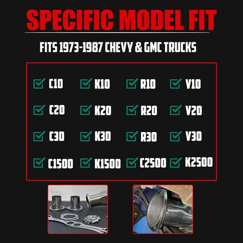 CAE - 3 بوصة مجموعة عادم النحاس مجموعة طوقا مجموعة حشية - ختم شفة العادم القابلة لإعادة الاستخدام للخدمة الشاقة لـ SBC BBC 302 350 383 454 - 3 تصميم الترباس - ختم حلقة O LEAKPROOفي in Kuwait