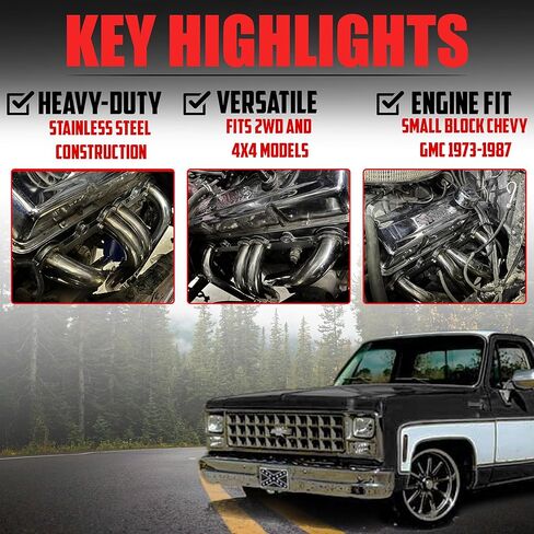 CAE - 3 بوصة مجموعة عادم النحاس مجموعة طوقا مجموعة حشية - ختم شفة العادم القابلة لإعادة الاستخدام للخدمة الشاقة لـ SBC BBC 302 350 383 454 - 3 تصميم الترباس - ختم حلقة O LEAKPROOفي in Kuwait