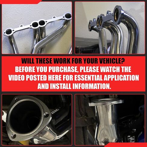 CAE - 3 بوصة مجموعة عادم النحاس مجموعة طوقا مجموعة حشية - ختم شفة العادم القابلة لإعادة الاستخدام للخدمة الشاقة لـ SBC BBC 302 350 383 454 - 3 تصميم الترباس - ختم حلقة O LEAKPROOفي in Kuwait