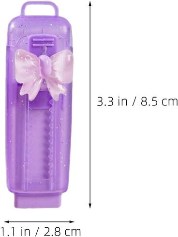 Generic 12 قطعة ممحاة منزلقة قابلة للسحب: ممحاة قلم رصاص كبيرة مع غطاء بلاستيكي للطلاب والأطفال والمدرسة والمكتب واللوازم المنزلية in Kuwait