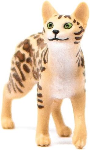 Schleich Farm World New 2023, Cute Farm Animal Toys for Kids and Toddlers, Abyssinian Cat Toy, Ages 3+ in Saudi Arabia