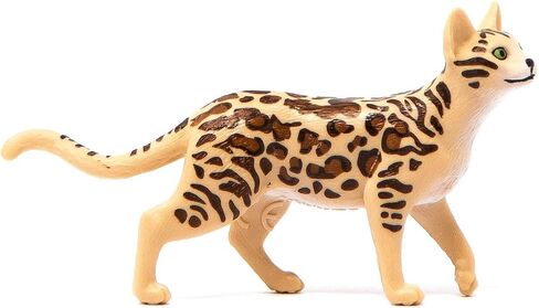 Schleich Farm World New 2023, Cute Farm Animal Toys for Kids and Toddlers, Abyssinian Cat Toy, Ages 3+ in Saudi Arabia
