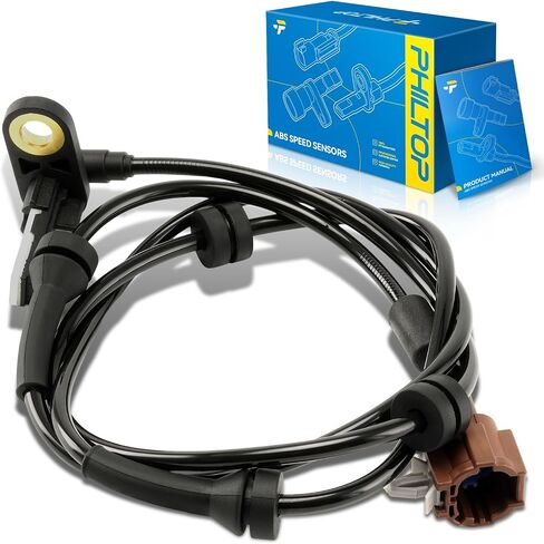 PHILTOP 970326 Rear Left Side ABS Wheel Speed Sensor Compatible with 2004-2012 Titan, 1PC ABS Sensor in Saudi Arabia