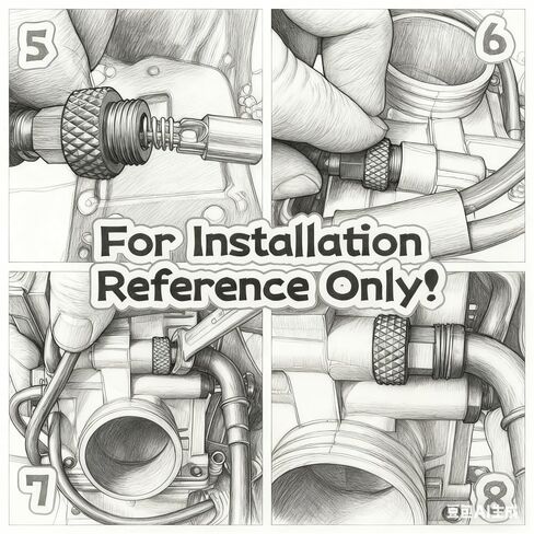 مكربن ​​خنق المكبس الساخن الجوز ل Keih FCR FCR-MX Carb Honda CRF250 CRF450 Kawasa KX250 (أزرق) in Kuwait