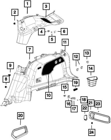 MOPAR 5LT26DX9AA - Cover Access in Saudi Arabia