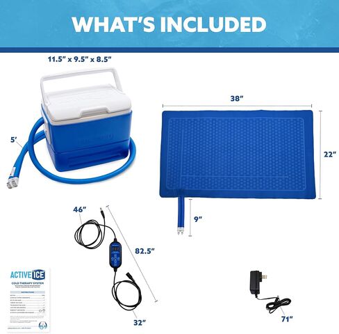Polar Active Ice® 3.0 9QT Cold Therapy Ice Machine Programmable Timer Head Cap Cryotherapy Pain Relief System for Migraines & Headaches in Saudi Arabia