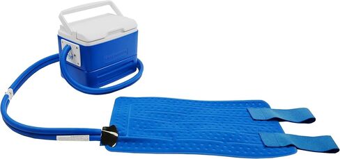 نظام آلة صنع الثلج العلاجي البارد Polar Active Ice 3.0 مع مؤقت قابل للبرمجة، وسادة ضغط للركبة والمفاصل، مبرد خفيف الوزن بسعة 9 كوارت، مضخة هادئة، علاج قوي لتخفيف الألم بالعلاج بالتبريد in Saudi Arabia