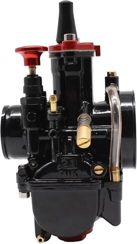 Motorcycle Flat Curtain Carburetor 21mm 24mm 26mm 28mm 30mm 32mm 34mm for Pitbike Motocross Enduro Moped Tuning Parts(21MM) in Saudi Arabia