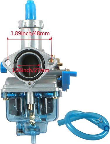Red Hand Cable Choke PZ26 27/30MM Carb CG200 Carburetor for TMX155 CG150 Motorcycle 125cc Dirt Bike Manu Auto ATV 125(PZ30-Hand Choke-Red) in Saudi Arabia