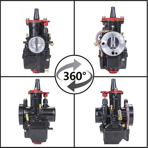 Pitbike دراجة نارية ستارة مسطحة المكربن ​​2 السكتة الدماغية ل 21 24 26 28 30 32 34 مللي متر سباق المكربنات إندورو موتوكروس (24 مللي متر) in Saudi Arabia