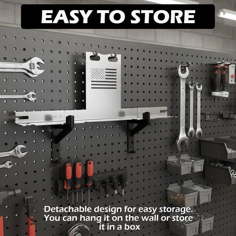 Heavy-Duty Wheel Alignment Tool with American Flag—No Caliper Removal Required. Universal Alignment Tools Automotive Suitable for Cars, Trucks, SUVs, ATVs/UTVs, etc., （Black） in Saudi Arabia