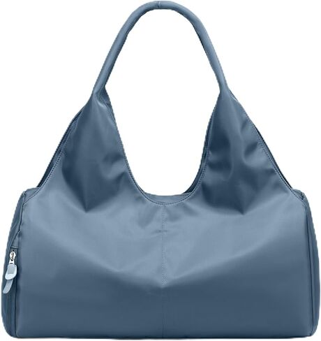 Forestfish Duffel Bag Gym Totes with Dry Wet Pocket & Shoes Compartment for Women and Men,Black in Kuwait