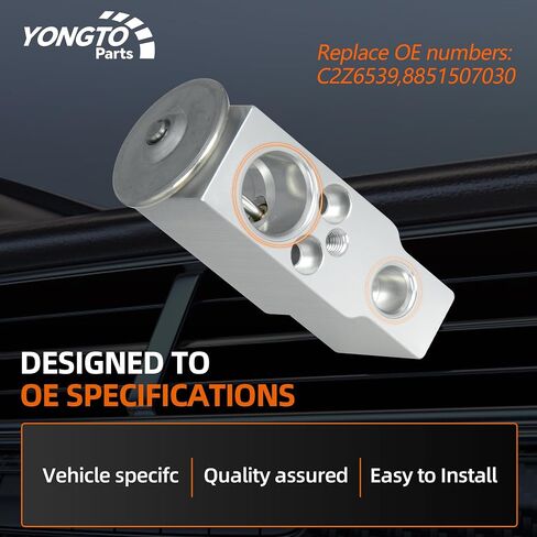 922005M305 A/C Expansion Valve Compatible with Nissan Altima Maxima Murano Rogue Quest Pathfinder GT-R, Infiniti EX35 FX37 QX60 QX70 G25 Q40 JX35 Replace OE 922001HP0C in Kuwait