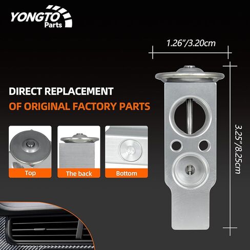 922005M305 A/C Expansion Valve Compatible with Nissan Altima Maxima Murano Rogue Quest Pathfinder GT-R, Infiniti EX35 FX37 QX60 QX70 G25 Q40 JX35 Replace OE 922001HP0C in Kuwait