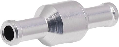 صمام فحص ألومنيوم لخرطوم فراغ معزز الفرامل، صمام غير رجعي في اتجاه واحد 6 مم 8 مم 10 مم 12 مم للأنظمة الهيدروليكية للسيارات (10 مم) in Kuwait