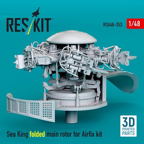 Reskit RSU48-0353 1/48 Sea King الدوار الرئيسي المطوي لمجموعة Airfix in Kuwait