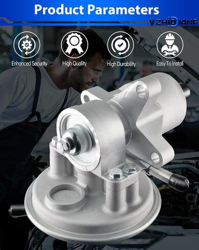 Upgraded Brake Vacuum Pump for:-Isuzu NPR NQR N-Series (i Series) 2020 (Only fit After May) 2021 2022 2023 Gas Engines, OE# 97548186 97780770 290KT00030 2-90KT0-003-0 8975481860 (1PC) in Saudi Arabia