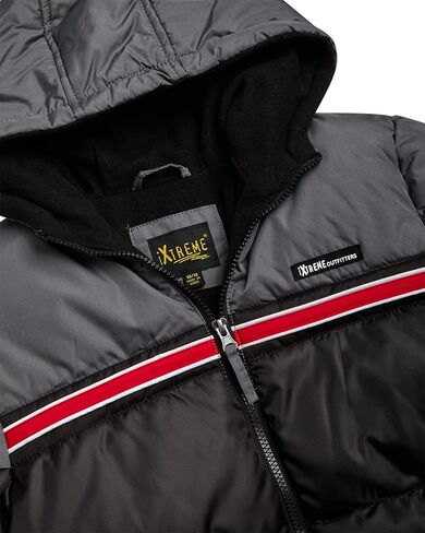 سترة الشتاء للأولاد من iXtreme - سترة تزلج مبطنة بالصوف طاردة للماء مع قبعة شتوية in Kuwait