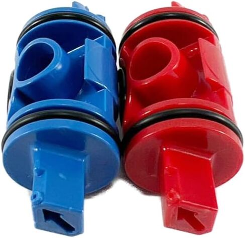Viega 51602 PureFlow Zero Lead Manabloc Quarter-Turn Valve Stem Replacement Kit - Red and Blue in Saudi Arabia