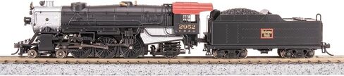 Broadway Limited 7985 Heavy Pacific 4-6-2, CBQ 2952, Paragon4 Sound/DC/DCC, N Scale in Saudi Arabia