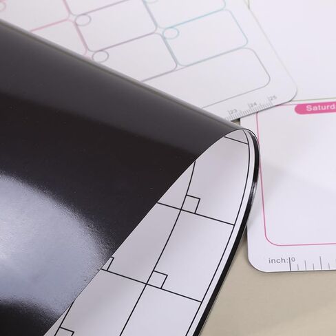 Magnetic Monthly and Weekly Calendar for Fridge, Magnetic Planner, Monthly Planner Family Planning Board, 11 x 8 Inches in Saudi Arabia