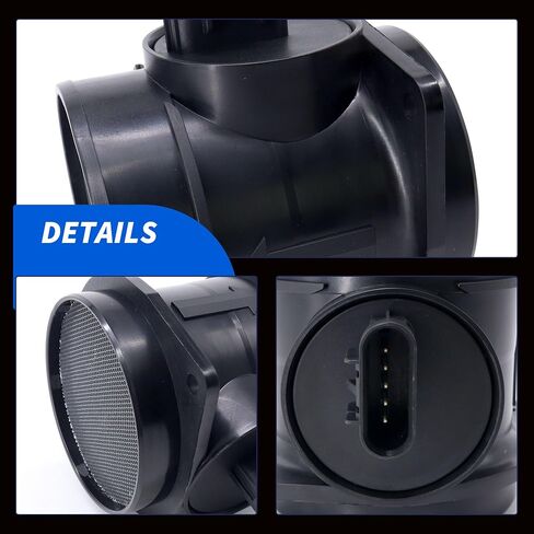 HiSport 281643C100 MAF مستشعر تدفق الهواء الشامل - متوافق مع بويك ألور لاكروس شيفروليه كابتيفا سبورت إكوينوكس بونتياك G6 G8 جراند بريكس يستبدل 15911983 in Kuwait