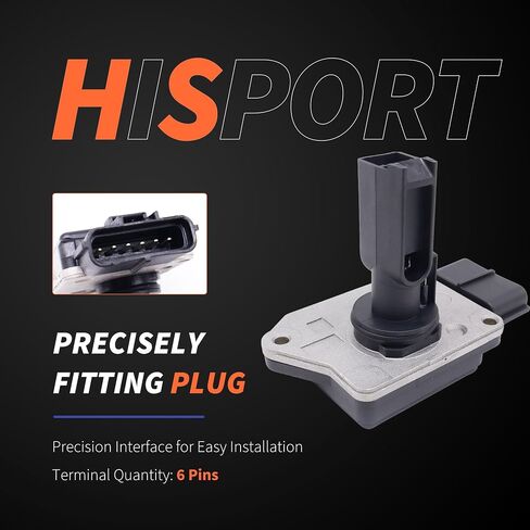 مستشعر تدفق الهواء الشامل HiSport MAF - متوافق مع Ford Mazda Mercury يستبدل XF2Z12B579AB XF2Z12B579BA XF2F12B579BA in Kuwait