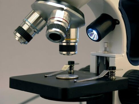 AmScope M158C-E1 Digital Cordless Compound Monocular Microscope, WF10x and WF25x Eyepieces, 40x-1000x Magnification, LED Illumination with Rheostat, Brightfield, Single-Lens Condenser, Coaxial Coarse and Fine Focus, Plain Stage, 110V or Battery-Powered, I in Saudi Arabia