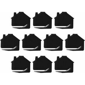 فتحات رسائل المنزل المخصصة مجموعة من 10 ، حزمة كبيرة مخصصة - مثالية للمنزل أو المكتب - أبيض in Kuwait