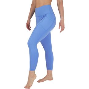 يوجاليشوس سروال كابري ضيق عالي الخصر مقاوم للقرفصاء مع جيوب جانبية للنساء in Kuwait