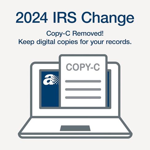 Adams 1099 NEC Forms 2025، حزمة مكونة من 3 أجزاء لـ 50 مستلمًا، متوافقة مع طابعة نفث الحبر/الليزر، تتضمن 6 نماذج 1096، و50 ظرف أمان ذاتي الغلق (1017231) in Kuwait