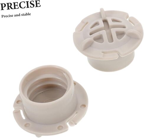 4pcs Plastic Screw Protector Caps for Slide Accessories Inner Diameter Secure Anti-loosening Fixing Covers Fit for Indoor Play Equipment with Modern Grey Design in Saudi Arabia