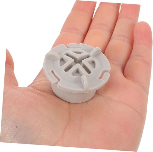 4pcs Plastic Screw Protector Caps for Slide Accessories Inner Diameter Secure Anti-loosening Fixing Covers Fit for Indoor Play Equipment with Modern Grey Design in Saudi Arabia