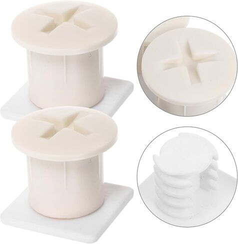 8PCS Slide Fixing Screw Caps Replacement Covers for Playground Equipment Weatherproof Plastic Screw Bolt Protectors Easy Install Safety Accessories for S Outdoor Slides in Saudi Arabia