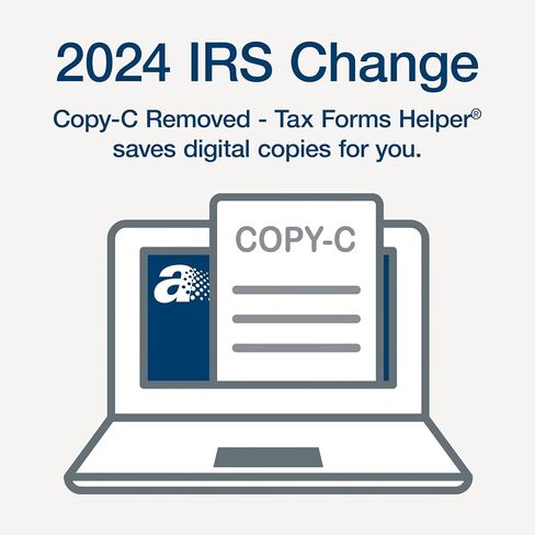Adams 1099 NEC Forms 2025، مجموعة مكونة من 4 أجزاء لـ 50 مستلمًا، متوافقة مع طابعة نفث الحبر/الليزر، تتضمن 6 نماذج 1096، الوصول إلى مساعد نماذج ضرائب Adams (1017236) in Saudi Arabia