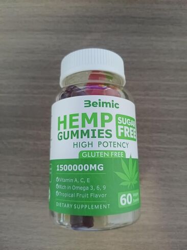 Naturals Fruit Hemp Gummies 1,500,000mg High Strength - Natural Hemp Oil Infused Gummies Great for Peace & Relaxation,America's #1 Favorite Hemp Gummy Brand! 60 Gummies-(Pack of 2) in Saudi Arabia