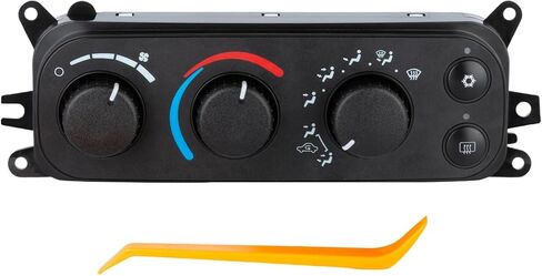 599-212 HVAC Climate Control Module, AC Air Conditioning Control Switch Temperature Control Panel Compatible with Dodge Ram 1500 2500 3500 2002-2005,Dodge Dakota 2001-2004 Replace 55055905AA in Saudi Arabia