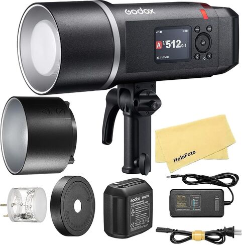 Godox AD600 Pro Godox AD600Pro Godox Flash لكاميرا Canon، مع مشغل فلاش Godox XPro-C، نظام X لاسلكي مدمج Godox 2.4G، فلاش خارجي 600Ws TTL مع بطارية ليثيوم أيون HSS 1/8000s ضوء ستروب in Saudi Arabia