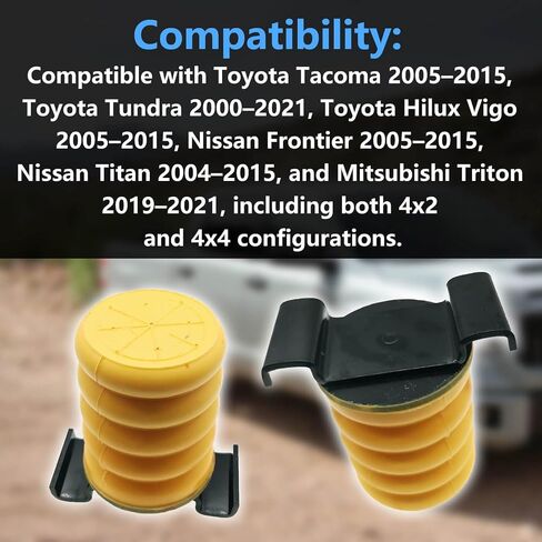 1Pair SSR-610-54 Rear Air Helper Spring Kit for 00-21 Toyota Tundra | for 05-15 Toyota Tacoma | for 05-15 Nissan Frontier | for Nissan Titan 05-15，Rear Suspension Springs Replace SSR-610-54 SSR61054 in Saudi Arabia